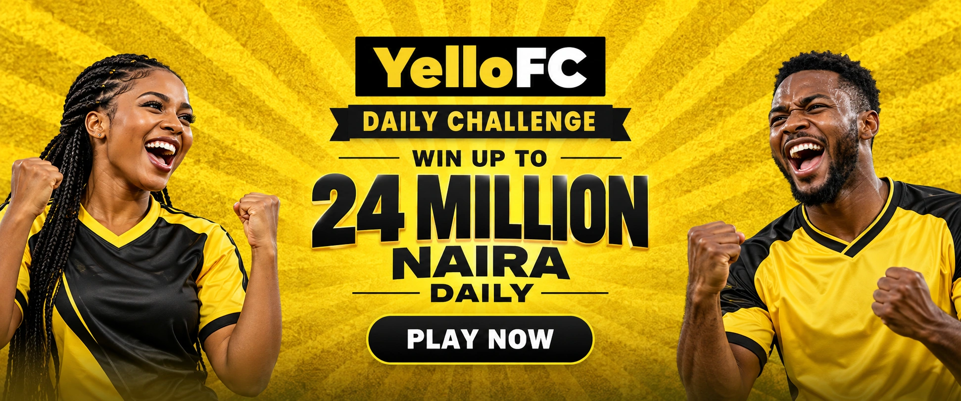 Yello FC Daily Challenge — win up to 24 million naira daily