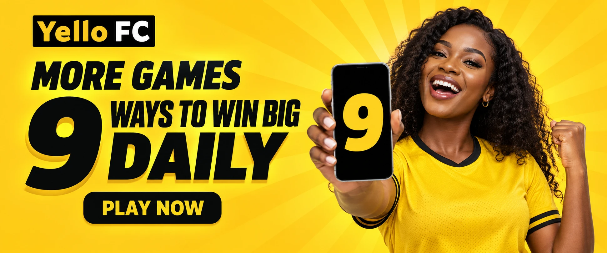 Yello FC More Games — nine ways to win big daily